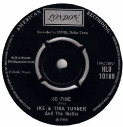 Ike Turner : So Fine (Single)